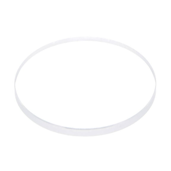 Uxcell Watch Crystal Lens Glass 39.5mm Dia. 2.5mm Thick Round Flat High Transmittance Watch Glass Replacement Part