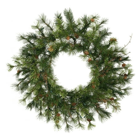 30" Mixed Country Pine Artificial Christmas Wreath - Unlit