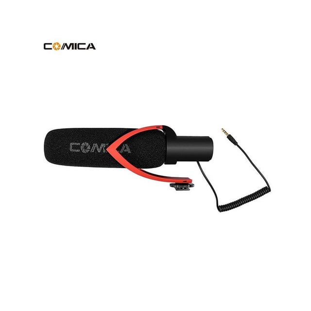 CVM-V30 PRO Microphone Vidéo à Condensateur Directionnel Super-Cardioïde Rouge