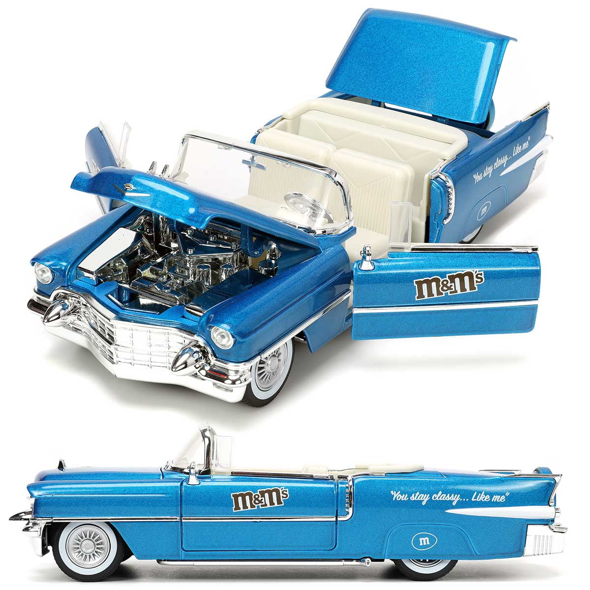 M & M'S M'S/M'S/1956/Cadillac/Eldorado/1/24/Mini Car/With