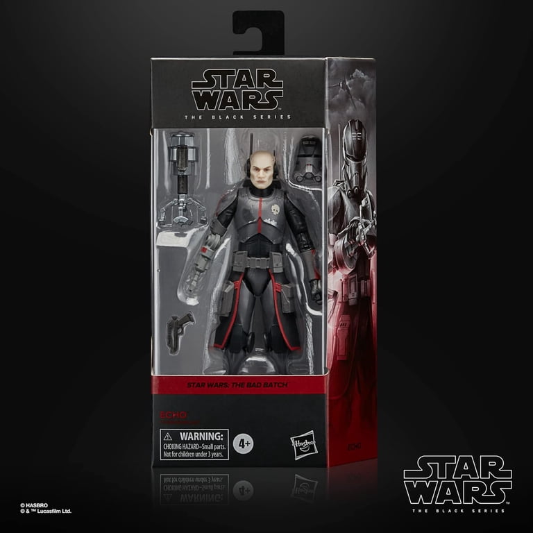 Hasbro STAR WARS The Black Series Echo Toy, 6-Inch-Scale The Bad