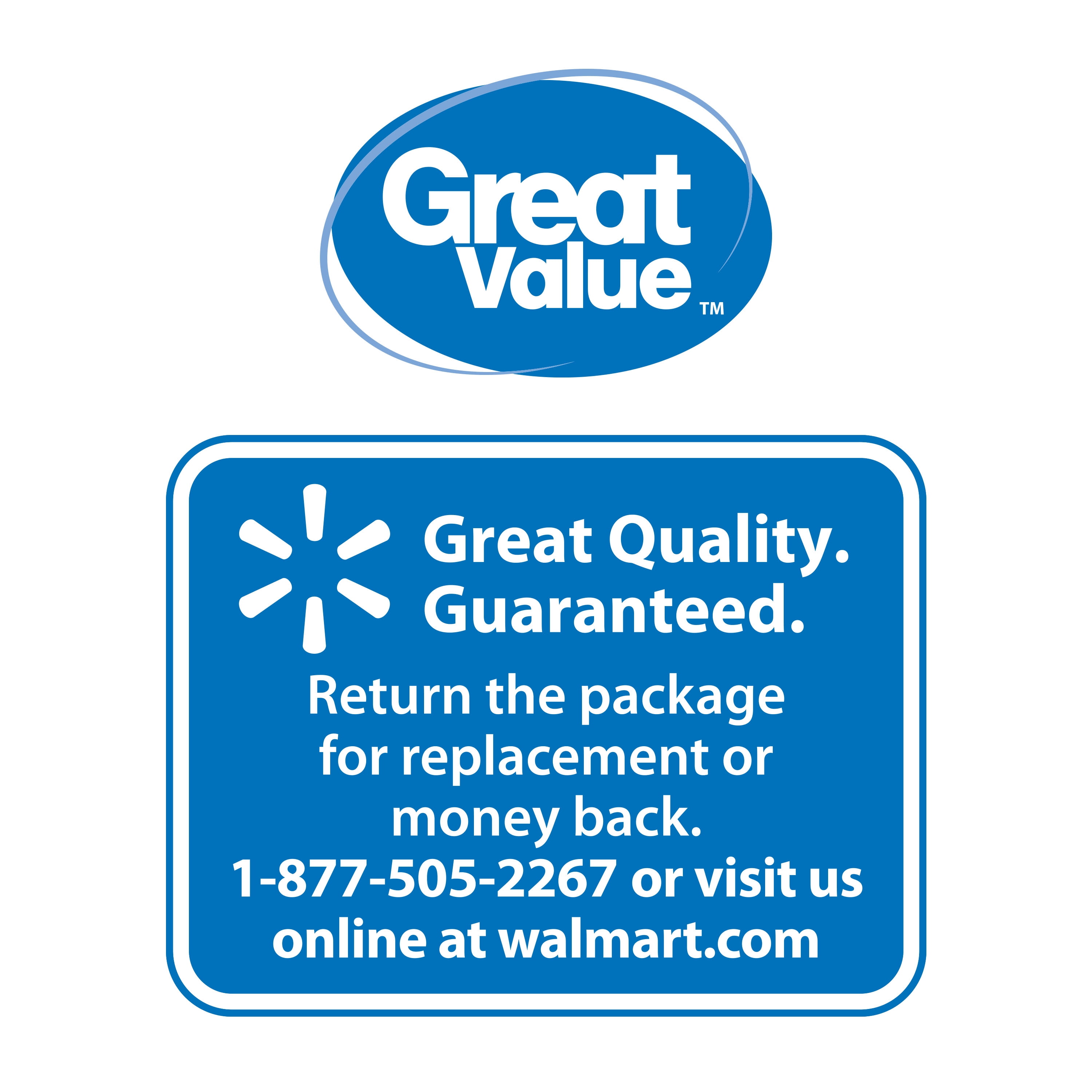 (6 pack) Great Value Economy 6" Paper Plates, 90 count
