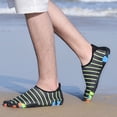 thumbnail image 4 of Hombres Mujeres Zapatos de agua Zapatos de natación de malla Zapatos de surf de secado rápido Zapatos descalzos Zapatos Zapatos de playa antideslizant Negro Soledad Zapatos de agua para mujer hombres, 4 of 8