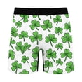 thumbnail image 6 of WMTBSRSW St Patrick’s Day Mens Boxer Briefs Funny Novelty Underwear Cool Breathable High Waisted Boxers Shorts Fun Gift for Husband Boyfriend No Fly, 6 of 6