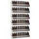 thumbnail image 1 of Organizador de especias 2 piezas 3 niveles soporte para encimera o estante almacenamiento colgar en pared para armarios cocina puertas despensa baño c, 1 of 8