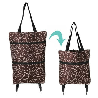 totes ECO Panther Umbrella And Matching Folding Shopping Bag