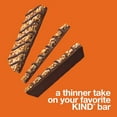 thumbnail image 2 of KIND Thins Snack Bar, Variety Pack, Dark Chocolate Nuts & Sea Salt, Caramel Nuts & Sea Salt and Peanut Butter Dark Chocolate, Low Calorie Snacks, Gluten Free, Low Sugar, 2-3g Protein, 30 Count, 2 of 4
