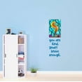thumbnail image 3 of Stained Glass Decals Stickers Seahorse Kind Smart Amazing Love Beautiful Crown Prince Unicorns Royalty Sweet Dreams For Mirror Decorating Ideas Wall Decal Sticker - Size: 3 In X 10 In, 3 of 5