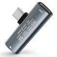 thumbnail image 1 of 60W USB Typ C to Dual USB C Earphone Adapter for 15, 1 of 5