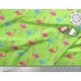 thumbnail image 2 of Soimoi Cotton Poplin Fabric Flamingo Bird Print Fabric by Yard 42 Inch Wide, 2 of 3