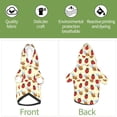 thumbnail image 6 of Honeii Ladybug And Bee Print Small Dog Hoodies Pet Hooded Sweatshirts Fall Winter Puppy Cat Sweaters Warm Clothes for Small Dogs Outfits Costume-Medium, 6 of 7