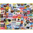 thumbnail image 2 of Rompecabezas White Mountain I Love North Carolina 1000 piezas publicidad vintage, 2 of 5