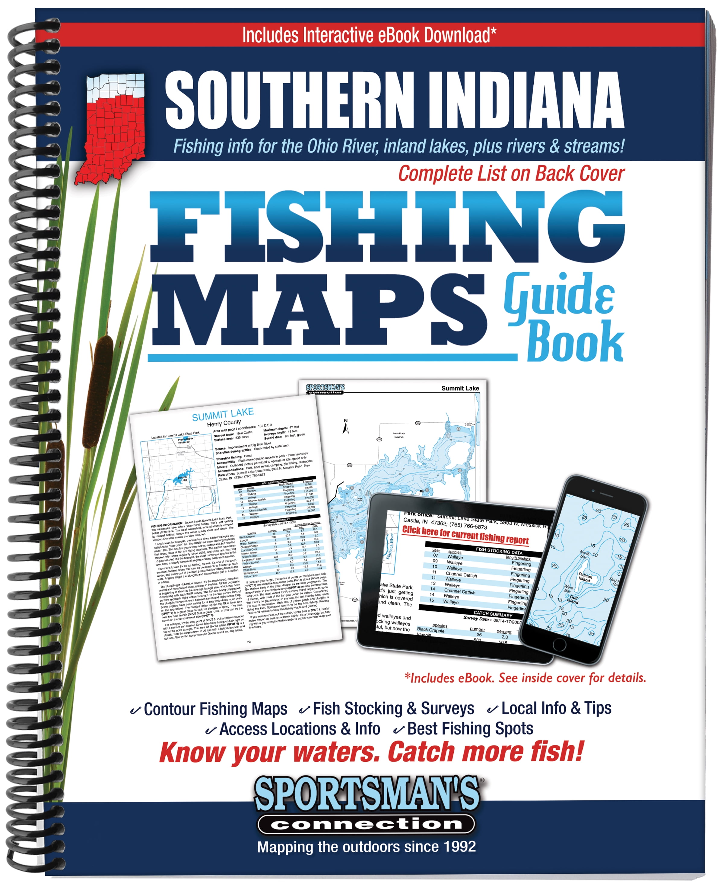 Sportsman Connection Fishing Map Guide Sportsman's Connection - Southern In Fishing Map Guide Book - Walmart.com