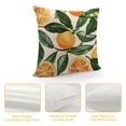 thumbnail image 4 of SHANXI  Summer Throw Pillow Covers Fruit Leaves Pillow Cases Lemon Orange Decorative Cushion Covers for Sofa Couch 22x22in, 4 of 5