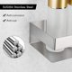 thumbnail image 2 of Carrito de ducha de aluminio, estante esquinero para baño, soporte para champú, estante de almacenamiento para cocina, de una sola capa, 2 of 5