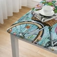 thumbnail image 5 of Acheng Flowers Butterfly Square Tablecloth Great for Home Kitchen/Parties/Holiday Dinner 100% Polyester Fiber 40*40, 5 of 8