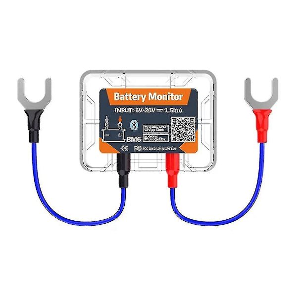 2024 Wireless Bluetooth 12V Battery Monitor BM6 With App for Checking Car Battery Health Battery Tester
