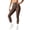 #03 Brown 【Mix, Match & Rotate: Stock Up on Daily Colors】, variant on Yoga Pants for Women, High Waisted Elastic Waist Solid Full Length Leggings, Casual Relaxed Pants, Workout & Yoga Wear | VerBelle,Black L