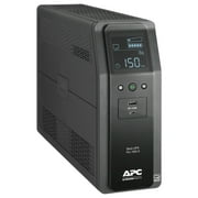 APC Back-UPS Pro 1500VA Sinewave UPS Battery Backup with LCD, AVR, and USB-C Charging (BR1500MS2)