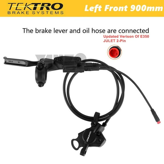 Tektro HD-E3520 E-Bike Hydraulic Disc Brake Set 2pin E350 Upgraded Version Front/Rear/Set-OE No Retail Box