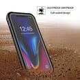 thumbnail image 4 of iPhone 11 6.1" Case,Allytech Dual Layers Silicone Built-in Screen Protector Heavy Duty Defender Full Protective Anti-Scratch Wireless Charging Support Anti-Fingerprint Cover for Apple iPhone 11,Black, 4 of 12