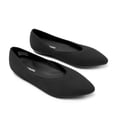 thumbnail image 6 of Women Comfort Ballet Flats Pointed Toe Lightweight Knit Shoes with Memory Foam Insole Non Slip Sole Dressy Casual Everyday Wear, 6 of 6