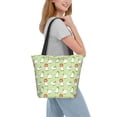 thumbnail image 2 of Pofeuu Cartoon Duck Print Women Fashion Shoulder Handbags Top Handle Satchel Bags Tote Shoulder Shopping Bag Stylish Canvas Tote Bag, 2 of 6