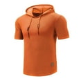thumbnail image 1 of pstuiky camisetas de hombre, Camisa de manga corta con cuello abierto y lazo floral hecha a mano para hombre camisetas de hombre s, 1 of 4