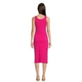 thumbnail image 3 of Time and Tru Women's Ribbed Knit Midi Tank Dress, Sizes XS-XXXL, 3 of 4