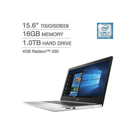 Dell Inspiron 15 5000 Series Touchscreen Laptop - Intel Core i7 - Radeon 530 - 1080p Notebook PC Computer 15.6" Touch Screen 16GB Memory 1TB Hard Drive 4GB Radeon 530