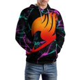 thumbnail image 6 of Fairy Tail Unisex Adult Hoodie Casual Hooded Sweatshirt Pullover Novelty 3D Printed Sweater Jacket L, 6 of 8