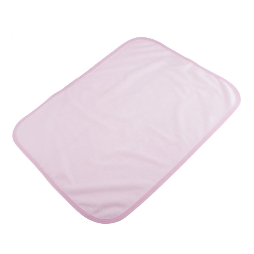 Premium Washable Bed Mats for Bedwetting Non Skid Water Sheet Pink