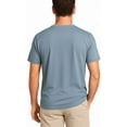 thumbnail image 4 of (2 pack) Turtle Bay New York Men's Short Sleeve Henley Relaxed Fit Shirt with Pocket, 4 of 9