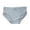 Light Blue, variant on Women Ribbed Knit Briefs, Scalloped Lace Trim Tiny Bow Soft Breathable Panties S-XL