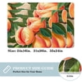 thumbnail image 2 of Peach Kitchen Rug Outdoor Carpet Door Mat Polyester Non-Slip Machine Washable, 2 of 6