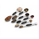 thumbnail image 3 of Juego de cucharas medidoras magnéticas de acero inoxidable de doble cara, color negro, 3 of 4