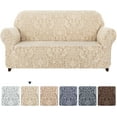 thumbnail image 1 of Subrtex 1-Piece Jacquard Damask Sofa Slipcover Soft Stretchy Couch Cover, 1 of 6