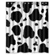 thumbnail image 1 of Cortina de ducha ABPHQTO Patrón de Vaca Lechera Blanco y Negro Impermeable 150x180 cm, 1 of 2