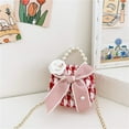 thumbnail image 2 of Stylish And Versatile Carry-On Girls Portable Red Crossbody Handbag, 2 of 3