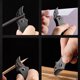 thumbnail image 4 of Mini cuchillo para abrir sobres de mensajería, cuchillo plegable de acero inoxidable para fruta, práctico cuchillo multiusos para pelar melón y otras frutas., 4 of 6