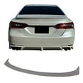 thumbnail image 2 of Ikon Motorsports Rear Trunk Deck Lid Spoiler Wing Lip Added on Body Kits Exterior Auto Parts Compatible With 2018-2024 Toyota Camry OE Style Unpainted Gray ABS Plastic, 2 of 4