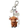 thumbnail image 4 of Lekihaqq Highlands Bull Month Keychain Reminder Of Silent Power Daily Strength Gift Keychain Bull Keyring Charm Durable Metal Pendant Motivational Cow Key Chain For Men Women Friend Family Work Office, 4 of 8