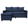 thumbnail image 3 of Sala Esquinera Modular El Bazar Store Vancouver Azul Marino 175x130 cm Sofa Lado derecho ó izquierdo Económica, Tela Lino, 3 of 6