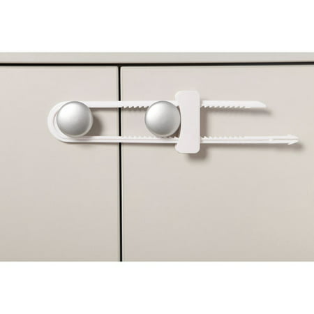 Dreambaby Cabinet Sliding Locks, 6 Pack (Best Baby Proofing For Cabinets)