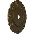 thumbnail image 3 of 32 1/4"OD x 3 5/8"ID x 1 1/8"P Angel Ceiling Medallion (Fits Canopies up to 15 3/4"), Hand-Painted Brass, 3 of 7