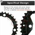 thumbnail image 5 of BUCKLOS 64/104 BCD Bike Chainring Set, Steel CNC Alloy Double/Triple MTB Chainring 22T 24T 26T 32T 38T 42T 44T 4 Bolts Mountain Bicycle Chainrings fit 8 9 10 Speed Compatible, 5 of 5