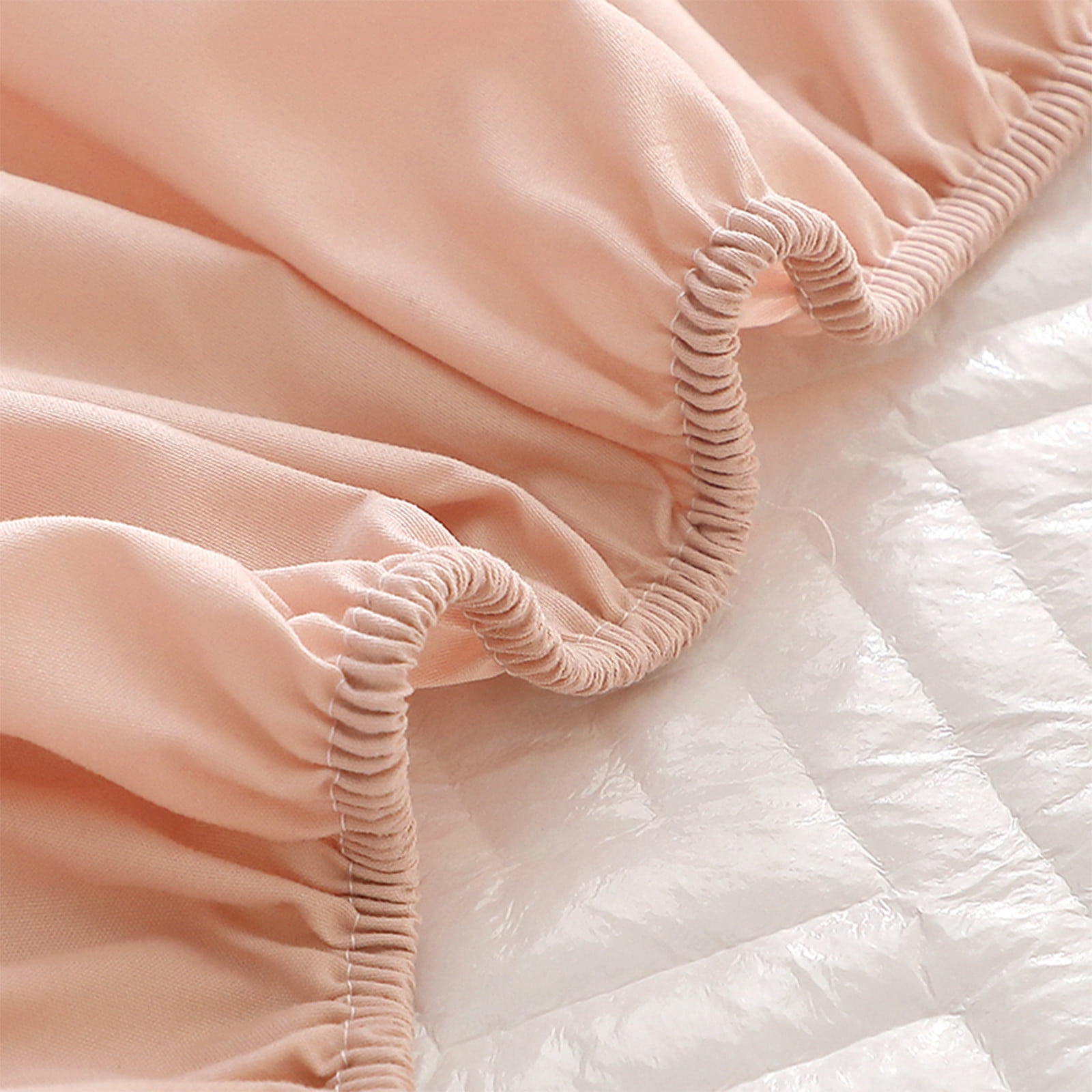 Oggfader Queen Mattress Water Proof Bed Hats Piece Thickened Cotton Mattress Protector Fall And Winter Bedspread Bed Sheet Pink