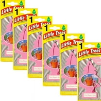 Little Trees Long-Lasting Automotive Air Fresheners, Cherry Blossom Honey, 6 Count