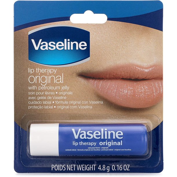 Vaseline Lip Therapy Stick with Petroleum Jelly - 2 Pack  