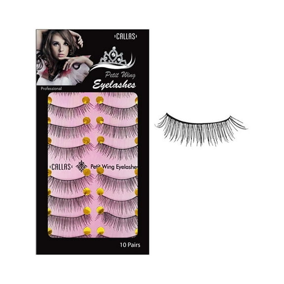 Callas Petit Wing Eyelashces 10 Pairs (CPWL-10)